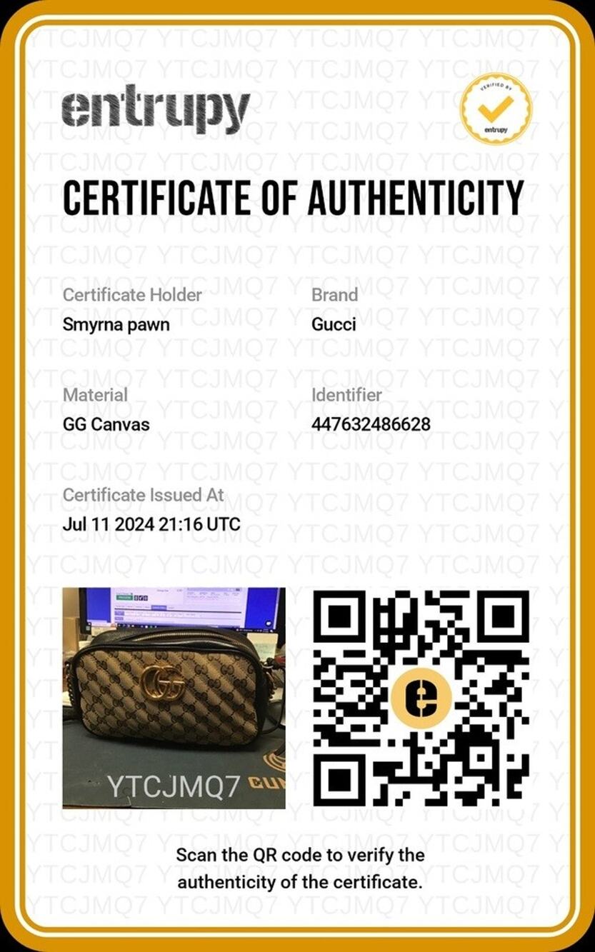 Gucci Marmont Small GG Monogram Crossbody Bag PPS-EB 359437